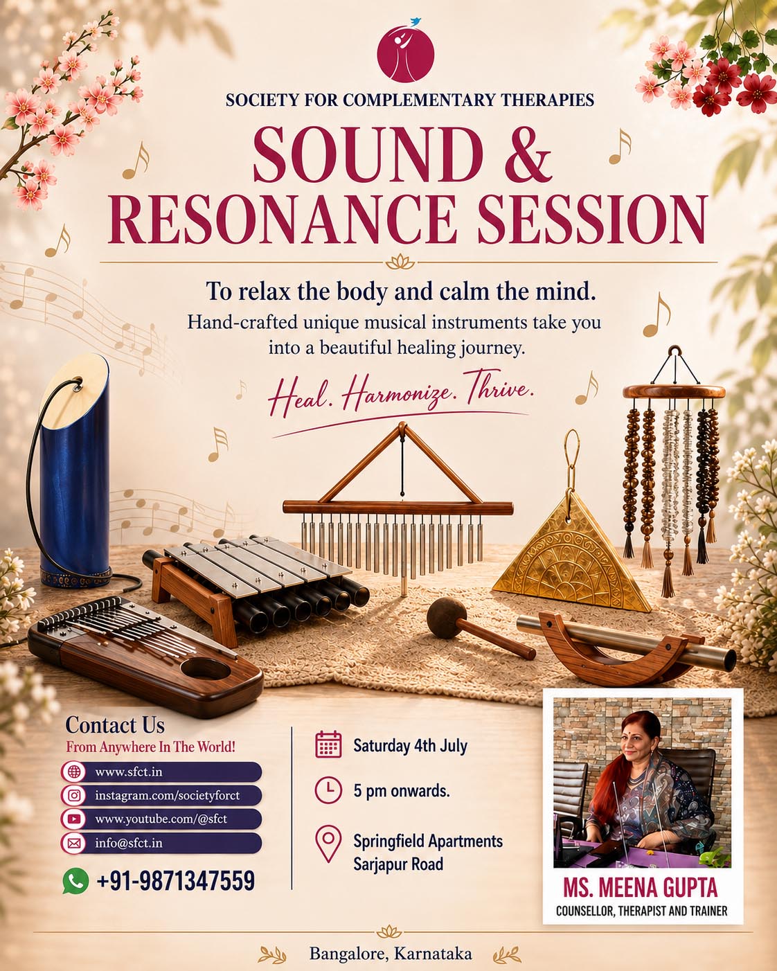 Sound and Resonance Session