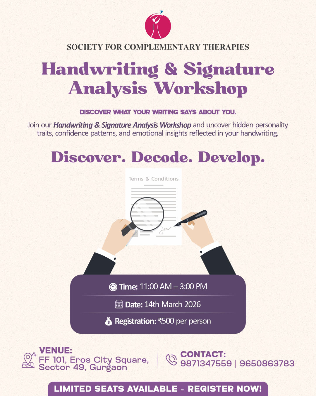 Handwriting & Signature Analysis Workshop